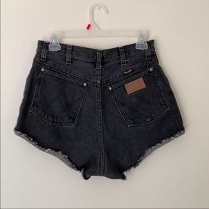 vintage wrangler cut off shorts
